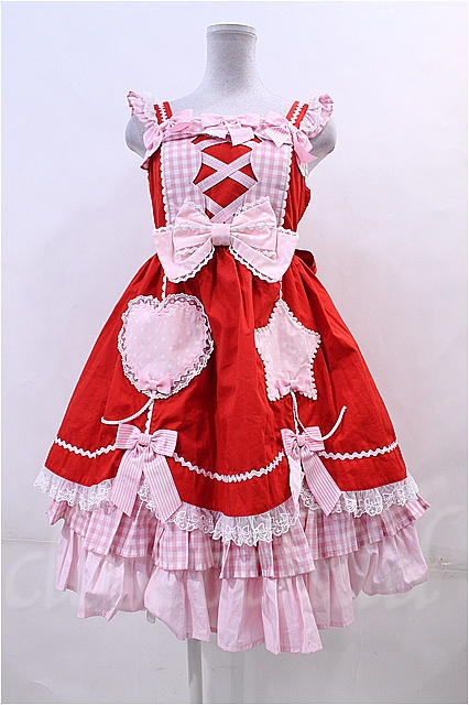 Angelic Pretty / 夢見るFantasic Balloonジャンパースカート I-23-02