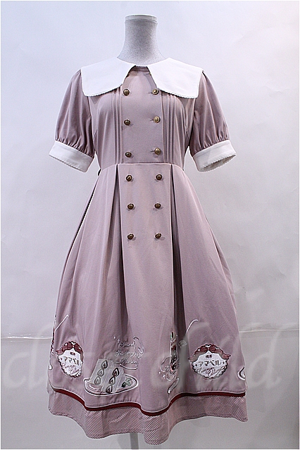 Amavel 喫茶アマベルのクリームソーダワンピース(ピンク) closet child オンラインショップ