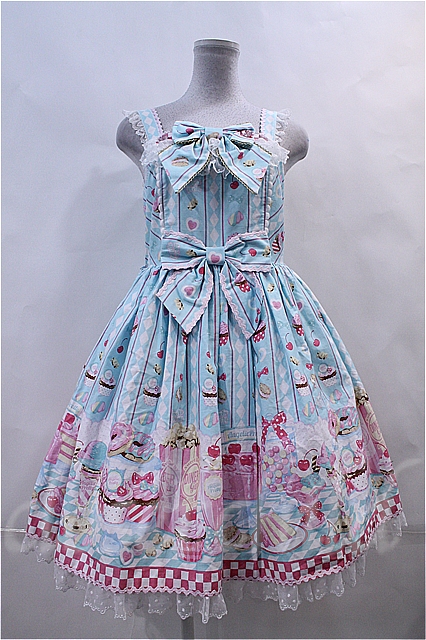 angelic pretty DINER DOLL JSKお色はミントです