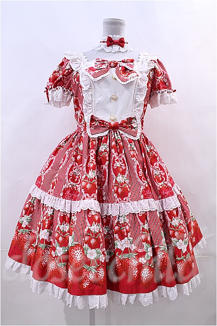 Angelic Pretty Berry Garden ティアードワンピース
