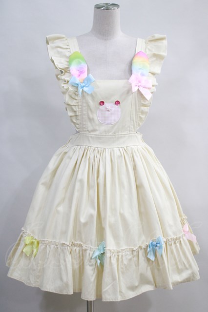 Nile Perch うさぎジャンパースカート H-23-08-07-1010h-1-OP-LO-L-NS-ZH closet child  オンラインショップ