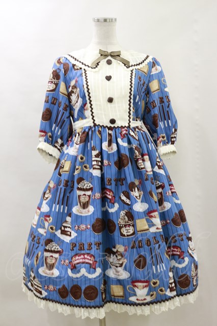 Angelic Pretty / Cream Cookie Paradeワンピース H-23-08-13-085h-1 