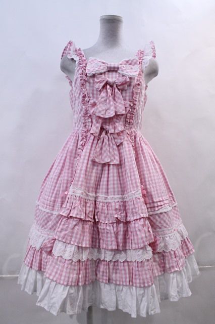 angelic pretty SweetフリルJSK ピンク