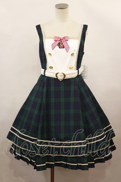 Angelic Pretty / Bunnyカレッジジャンパースカート H-23-10-30-2004