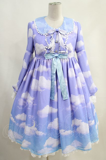 Angelic Pretty♡Misty Skyワンピ＋クリップ♡美品 Misty Sky OP by Angelic Pretty