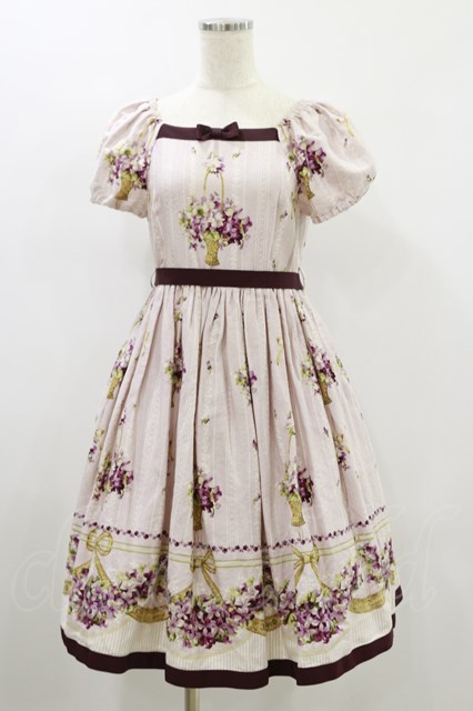 邸宅のすみれハイウエストワンピース 邸宅のすみれハイウエストワンピース 本日即決優先❢ 激レアな