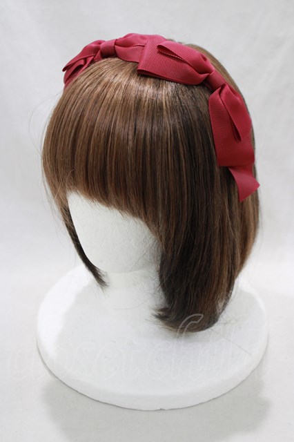 【新品】Amavel　トリプルリボンカチューシャ(ブラック) 新品】Amavelトリプルリボンカチューシャ(ブラック)