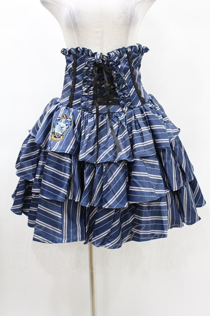 【受注生産品】  レイブンクロー（ブルー） フリルコルセットスカート ハリー・ポッター / PIERROT ATELIER H-25-02-08-1066-EL-SK-KB-ZH オンラインショップ child closet - スカート
