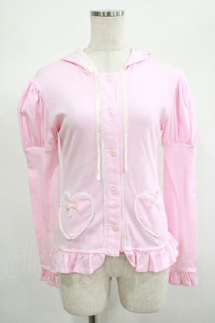 Angelic Pretty くま耳 カットソー パーカー Angelic Pretty くま耳 カットソー パーカー - メルカリ