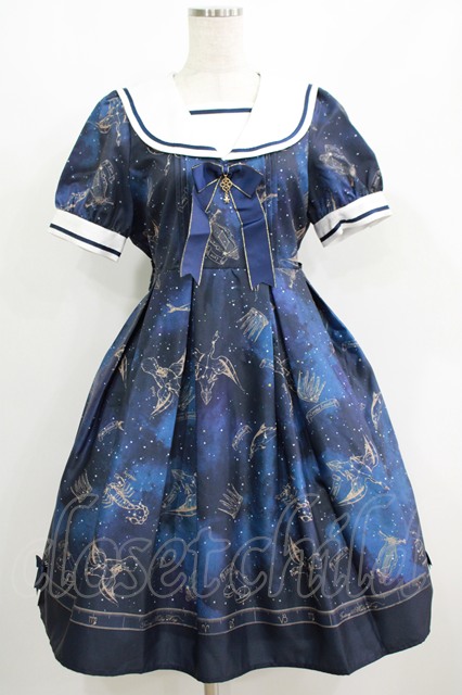 Amavel Fantasy Milkywayワンピース Amavel / Fantasy Milkywayワンピース Free ネイビー H-25-06-20