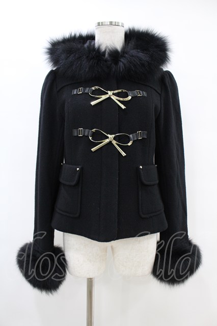LODISPOTTO Loveリュバンダッフルコート 黒 Mサイズ LODISPOTTO Loveリュバンダッフルコート 黒 Mサイズ LODISPOTTO