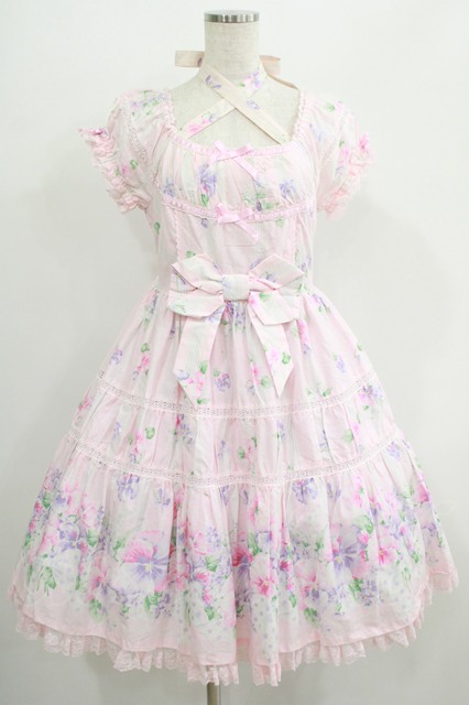 Angelic Pretty / Sugar Pansyワンピース Free ピンク H-25-07