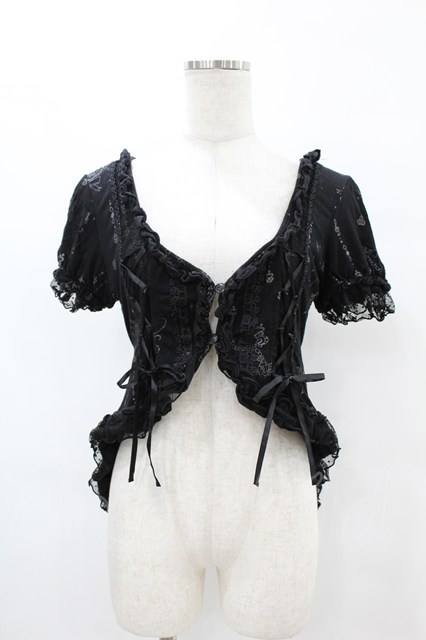 Chiffon Embroidery Frillショートカーディガン 新品 シフォンフリルショートカーディガン – Darich (ダーリッチ)