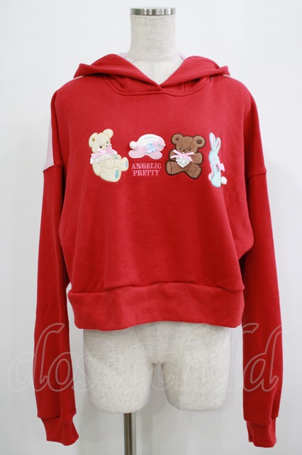 Angelic Pretty / Vintage Toysパーカー Free レッド H-25-07-22-027