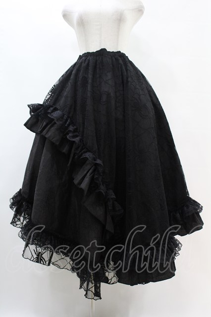 お値下げキューティーフラッシュ QutieFlash 蜘蛛メッシュロングスカート fit=scale-down,w=1200