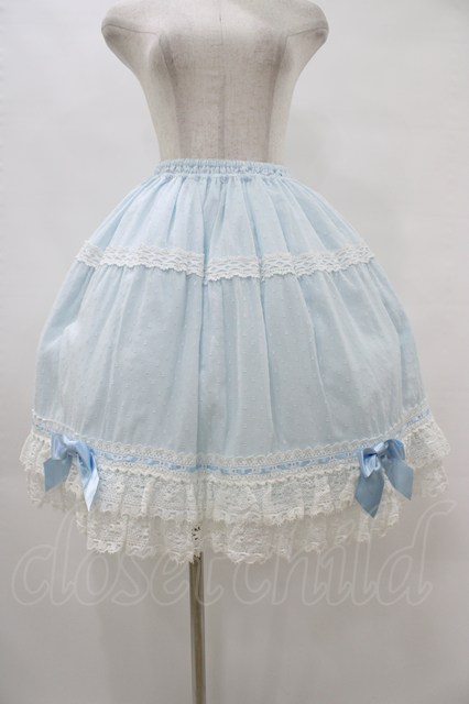BABY スノードットスカート黒 Snow Dot Skirt (2021) by Baby, the Stars Shine Bright