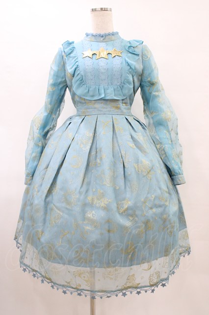 Angelic Pretty / Astrologyワンピース Free サックス H-25-09