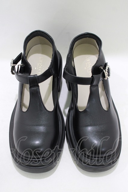 axes femme POETIQUE 厚底Ｔ字ストラップシューズ axes femme POETIQUE（アクシーズファムポエティック）の「T字