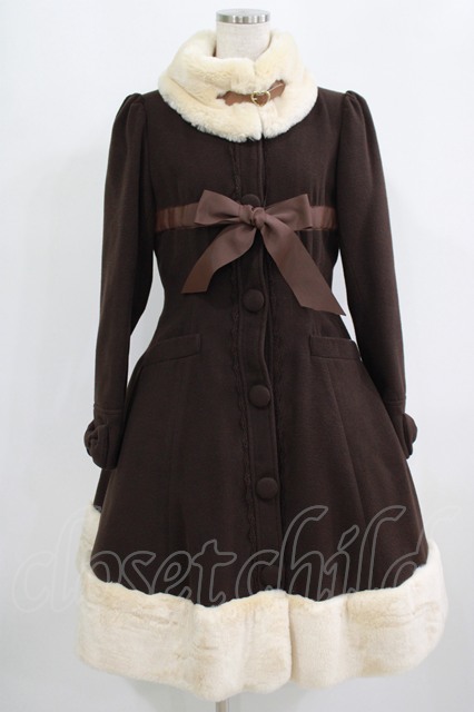 ALICE and the PIRATES / メルティーファーコート Free ブラウン H-25