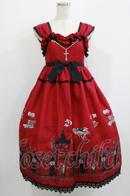 ALICE and the PIRATES / Vampire Requiem柄ジャンパースカート