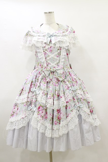 メタモルフォーゼ　フローレンス　ケープ付き　ジャンパースカート　通常サイズ metamorphose / 【プラスサイズ】フローレンスケープ付き