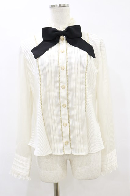 Angelic Pretty Elegant Frillブラウス 白 Angelic Pretty Elegant Frillブラウス 白