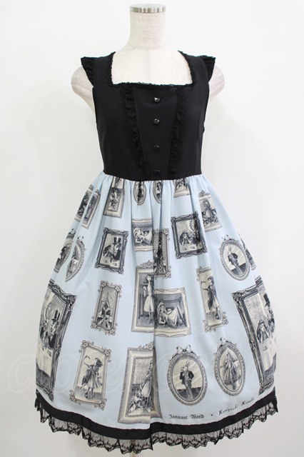 Innocent World / 金子國義アリスハイウエストジャンパースカート Free