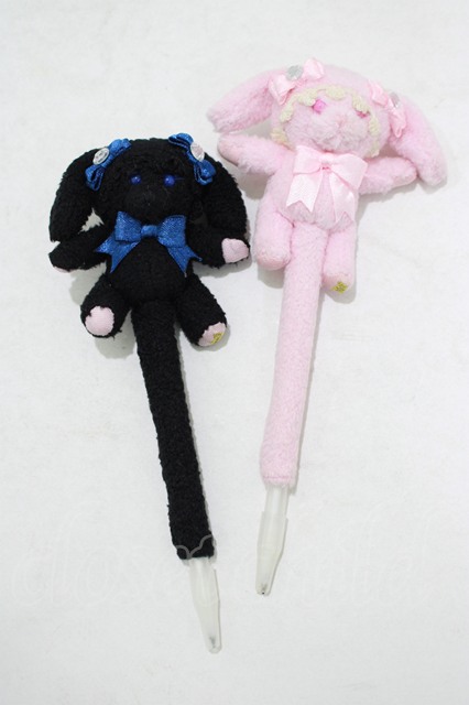 【新品未開封 】 うさくみゃ ちゃん ボール ペン 黒  白 BABY ロリィタ BABY,THE STARS SHINE BRIGHT / うさくみゃちゃんのボールペン