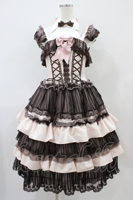 ALICE and the PIRATES / カフェガールジャンパースカート Free ピンク