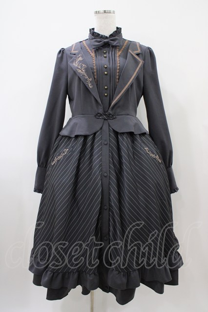 Hoshibako Works / アリシアエコル ワンピース M グレー H-25-10