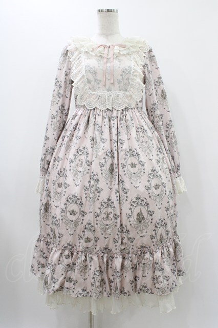 Melody BasKet / Rose Princessヨーク切替ワンピース M ピンク H-25-11