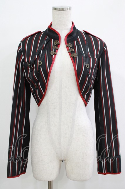 ozz on ozz onset ジャケット ストライプ 冬 ゴシック ozz on ozz onset ジャケット ストライプ 冬 ゴシック - メルカリ