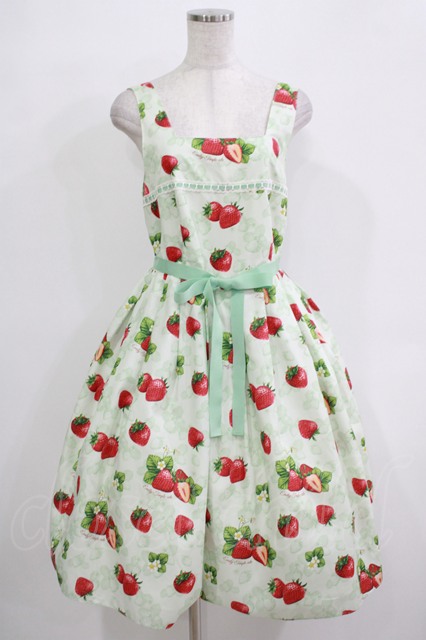 Emily Temple cute / Dear Strawberryノースリーブワンピース ミント H