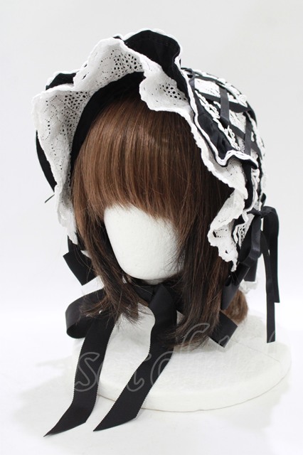 BABY,THE STARS SHINE BRIGHT / スピンドールボンネット ブラック H-25