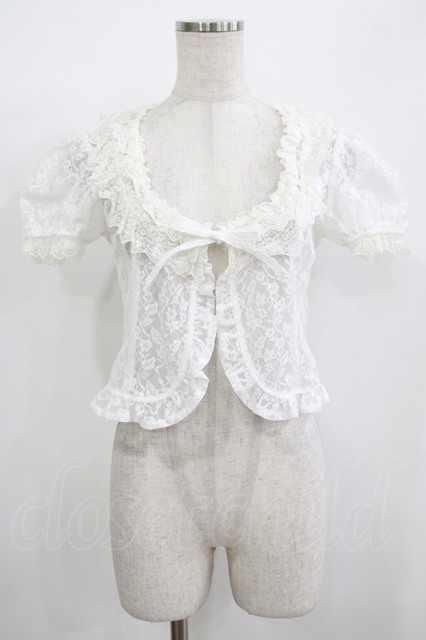 Innocent World / オリジナルレースボレロ M オフ H-25-12-09-041-IW