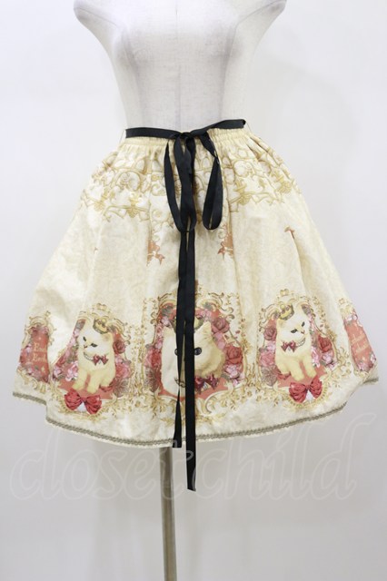 Enchantlic Enchantilly / Queen Cat スカート Free 生成り H-26-01-18