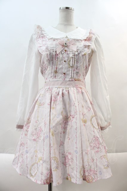 マリンジュエリーワンピース サックス LIZLISA AngelicPretty 予約商品】ジュエリー柄ワンピース ｜ LIZ LISA（リズリサ）公式
