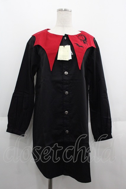 美品☆ALGONQUINS アルゴンキン コウモリカラー シャツワンピース