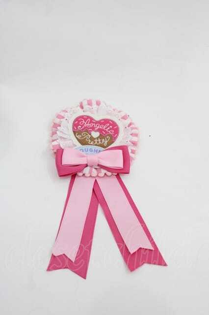 Angelic Pretty / Toy's Donut Dinerロゼッタブローチ ピンク I