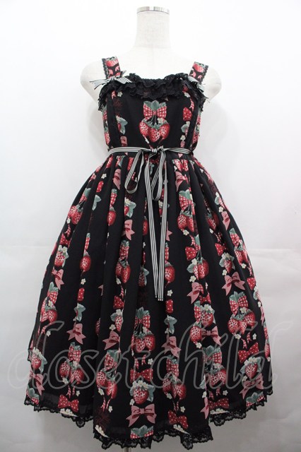 Angelic Pretty ジャンスカ 訳あり Lace Up Angel JSK (2018) by Angelic Pretty