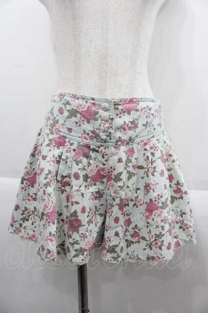 LIZ LISA / ローズブーケプリントスカパン サックスXピンク I