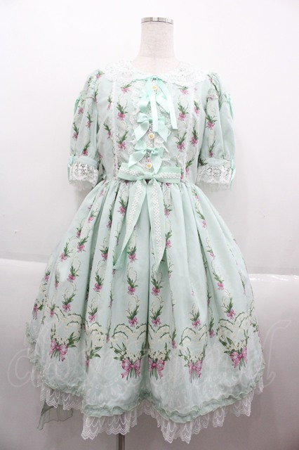 Angelic Pretty Twinkle Dotワンピース　ミント Angelic Pretty Twinkle Dotワンピース ミント