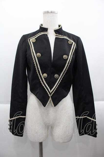 ATELIER PIERROT / ナポレオンジャケット 黒 I-25-09-18-010-EL