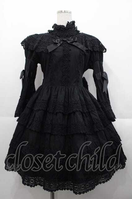 Mille໒꒱様 エリザベスワンピース 黒×黒 BABY,THE STARS SHINE BRIGHT / エリザベスワンピースセット