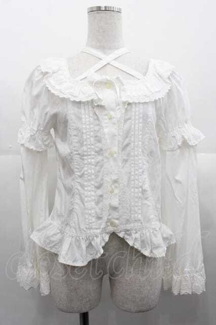 BABY,THE STARS SHINE BRIGHT 紐姫袖ブラウス Princess Sleeve Back Shirring Blouse (2022 2nd release) by