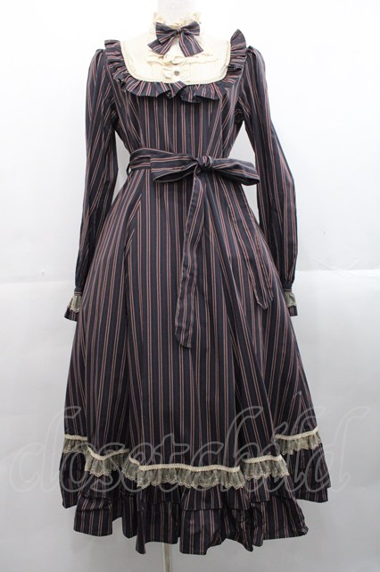 クラシカルドールロングドレス Victorian maiden / クラシカルドールロングドレス ネイビー I-25-11