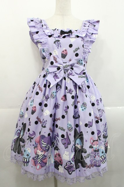 Angelic Pretty / Happy Treat Partyジャンパースカート ラベンダー I