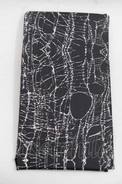 alice auaa ネットプリント タイツ 黒×ホワイトネット ⚠︎難あり