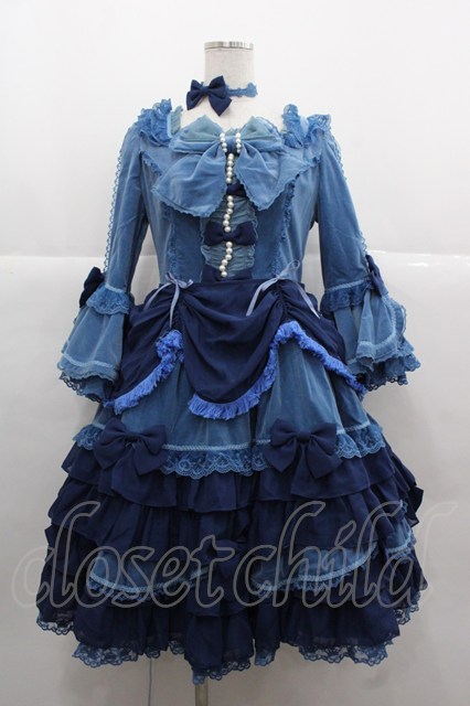 Angelic Pretty / アフロディーテドレス 青 I-25-11-24-041-AP-OP-SA