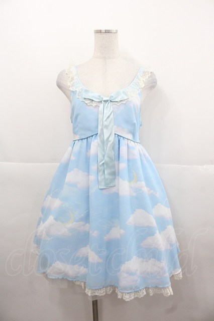Angelic Pretty / Misty Skyジャンパースカート サックス I-25-11-24